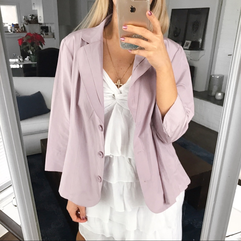 👚GRACIA LAVENDER BLAZER! - Picture 2 of 11